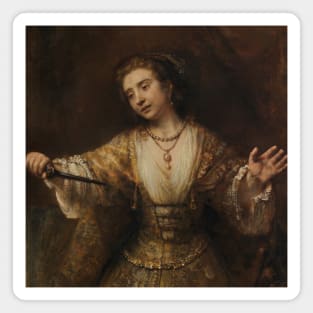 Lucretia by Rembrandt Magnet